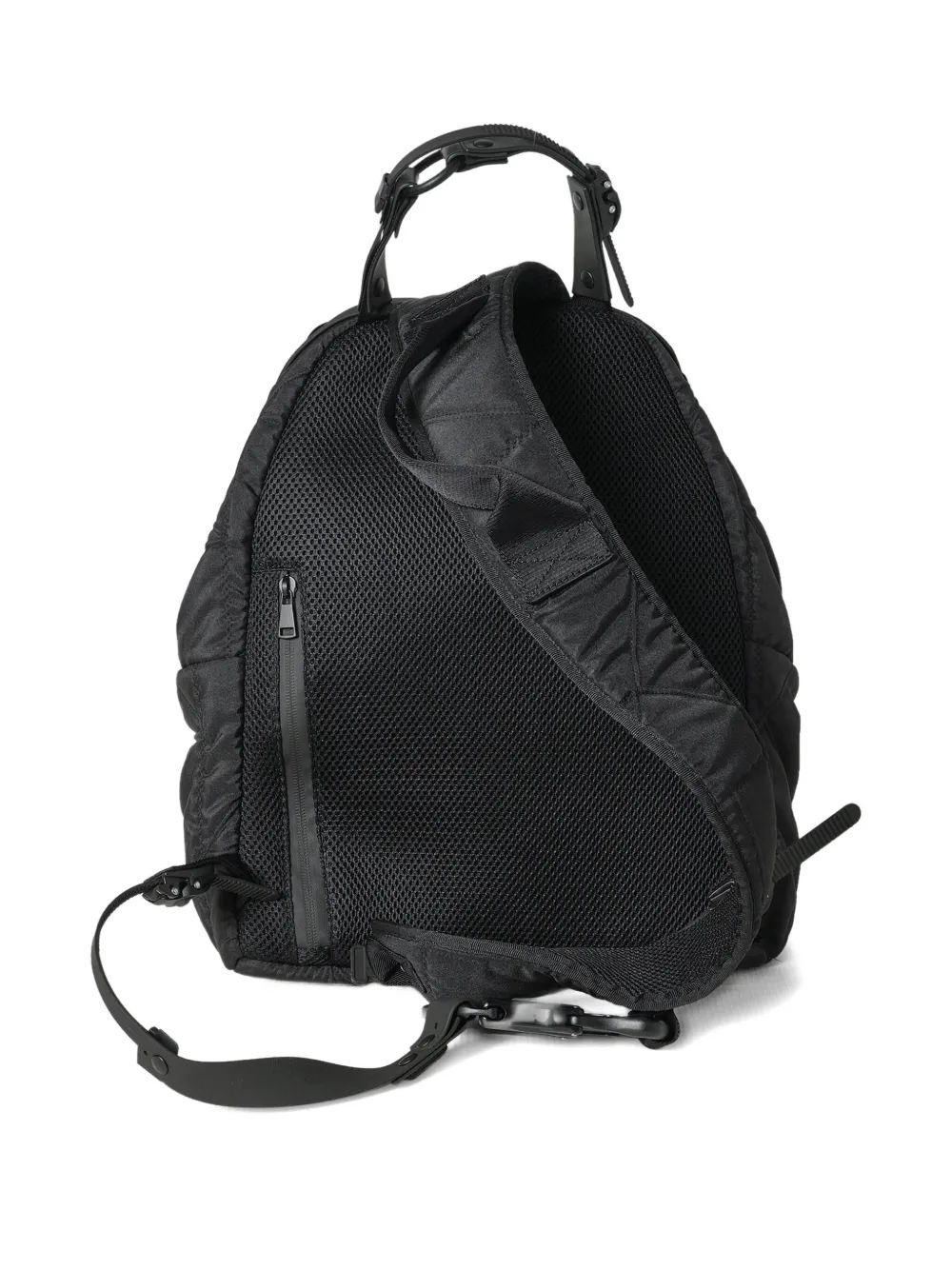 Innerraum Object Bp3 Quilted Panelled Backpack In Black