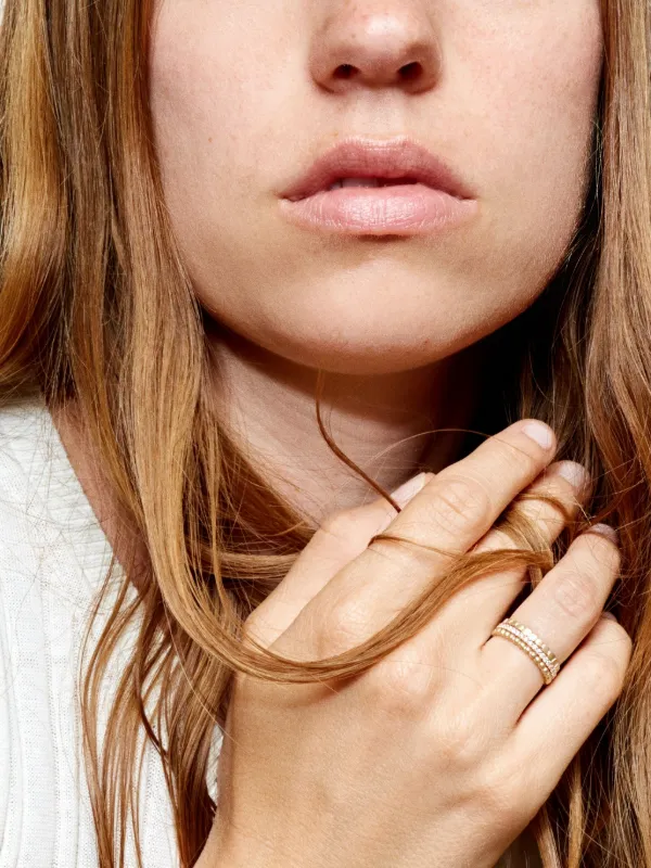 We By WHITEbIRD 14K Yellow Gold Noria Ring Gold FARFETCH IN