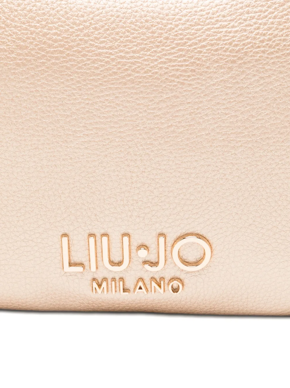 LIU JO Crossbodytas met logoplakkaat Goud