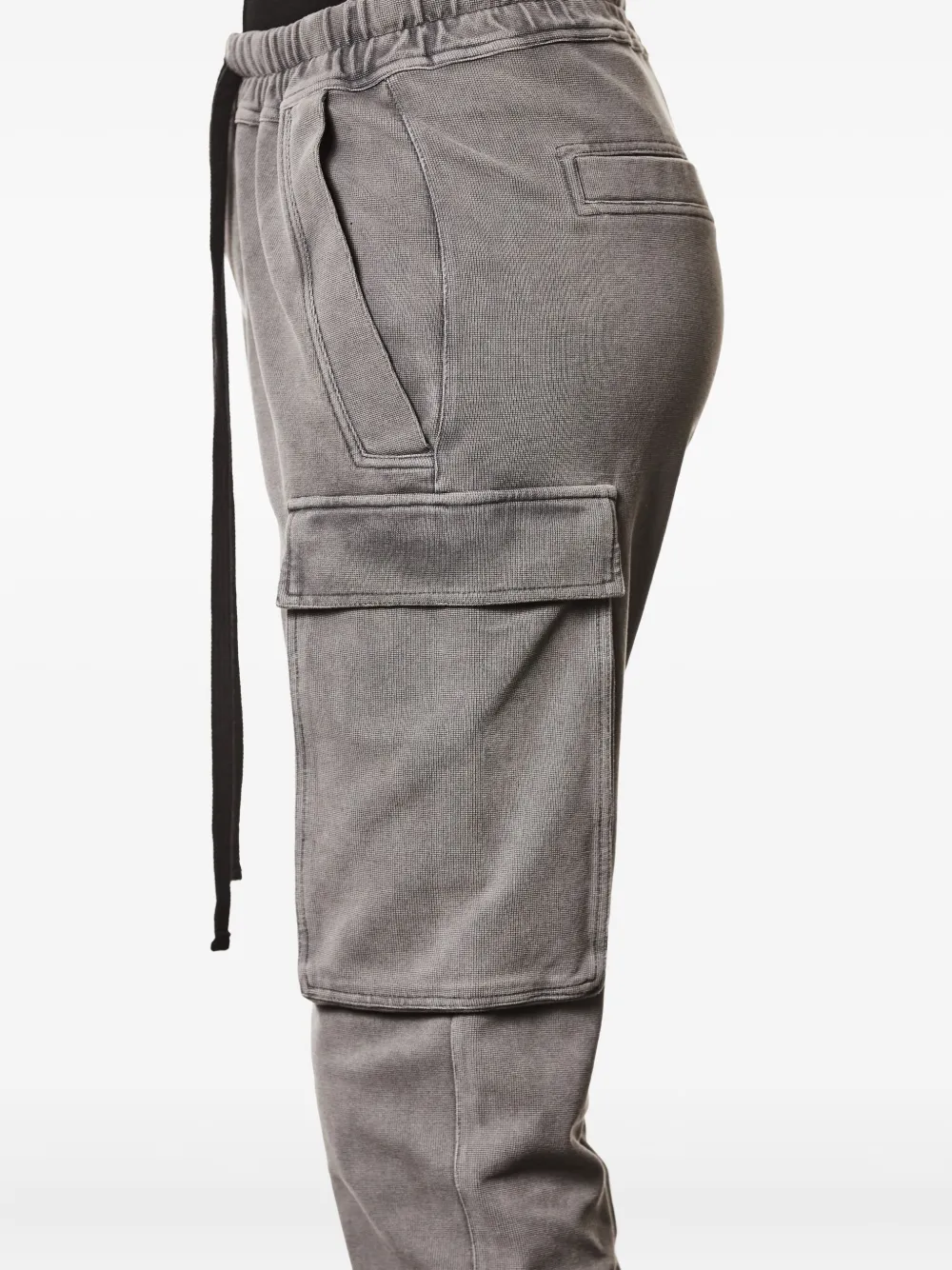 Thom Krom Cargo-pocket Drawstring Trousers In Gray
