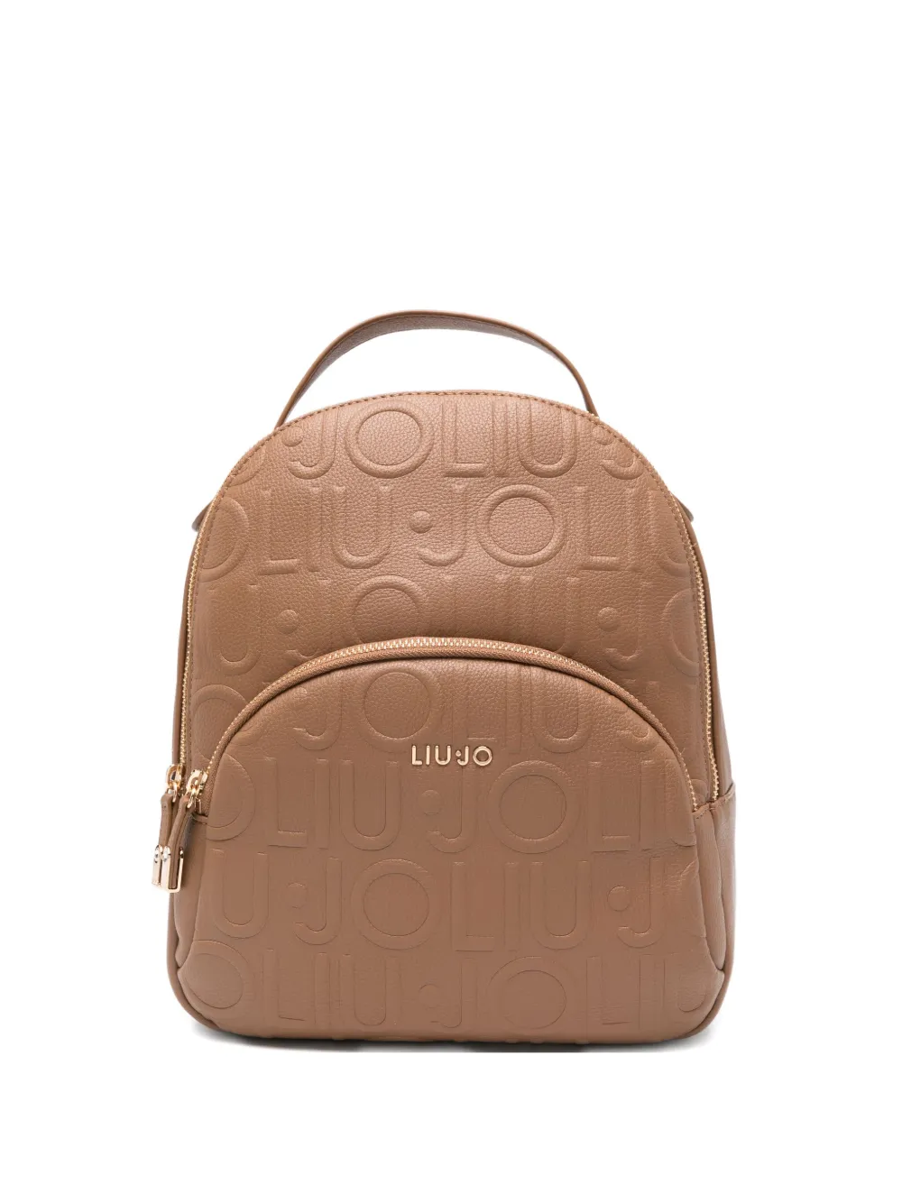 LIU JO logo-plaque backpack | Neutrals | Image 1