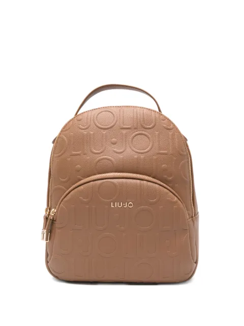 LIU JO logo-plaque backpack