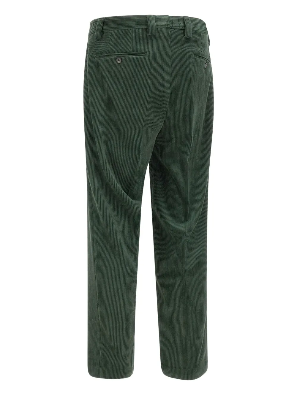 Briglia 1949 PortofinoS corduroy welt-pocket trousers - Groen