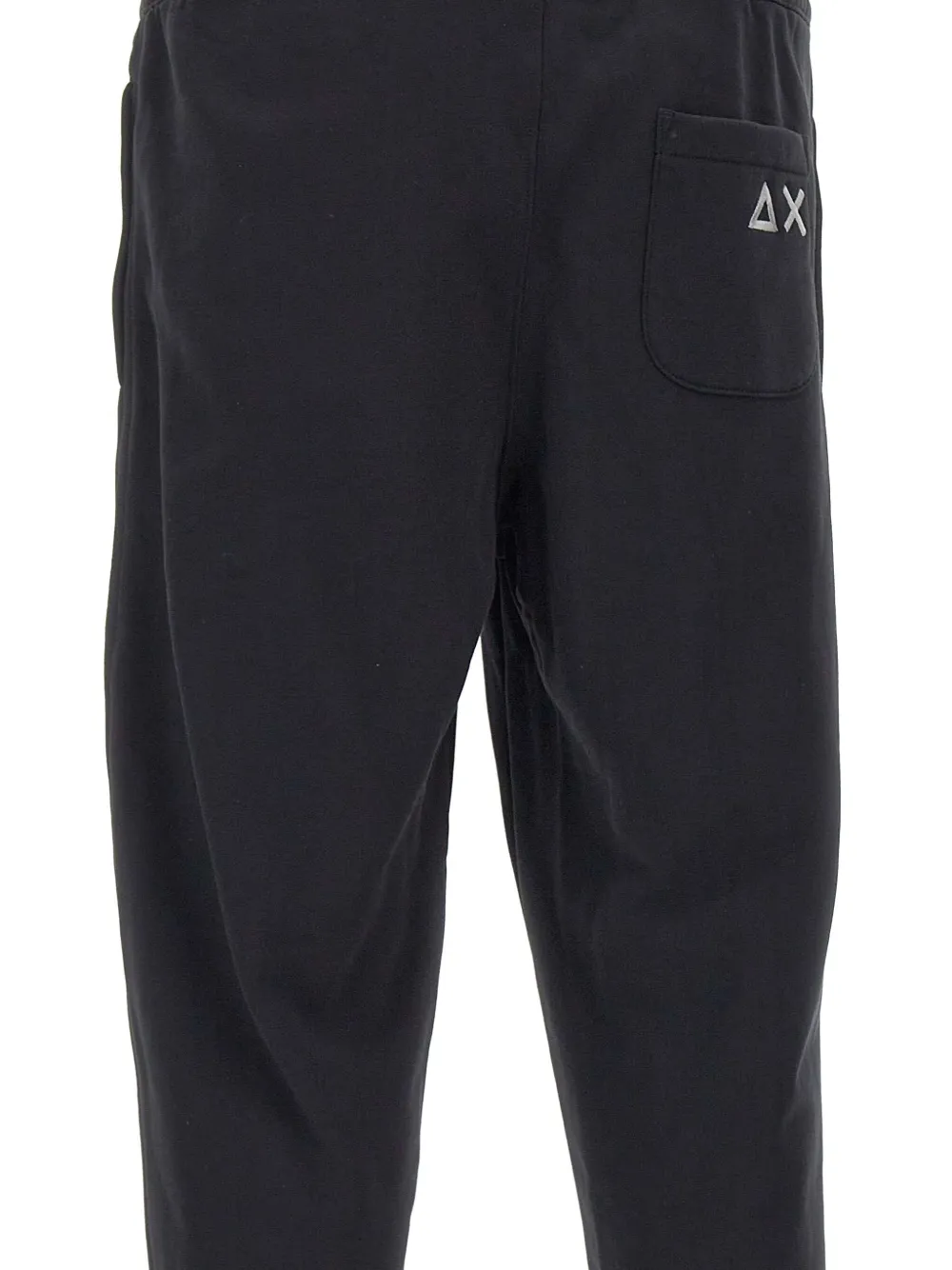 Sun 68 Drawstring-cuffed Track Pants In Black