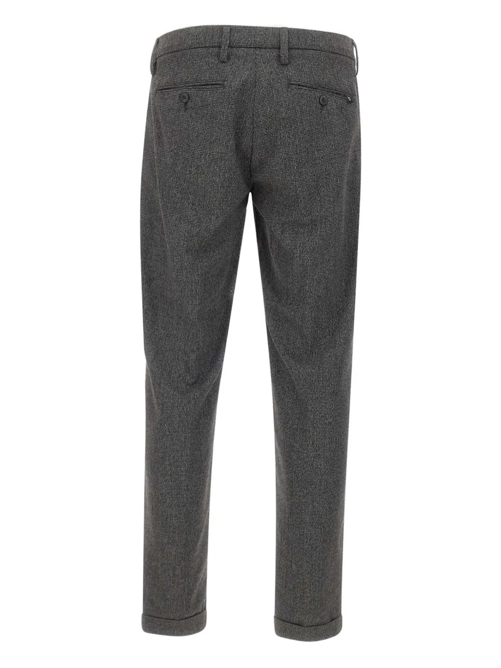 Re-Hash Mucha textured cuffed trousers - Grijs