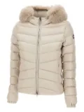 Colmar fur-trimmed jacket - Neutrals
