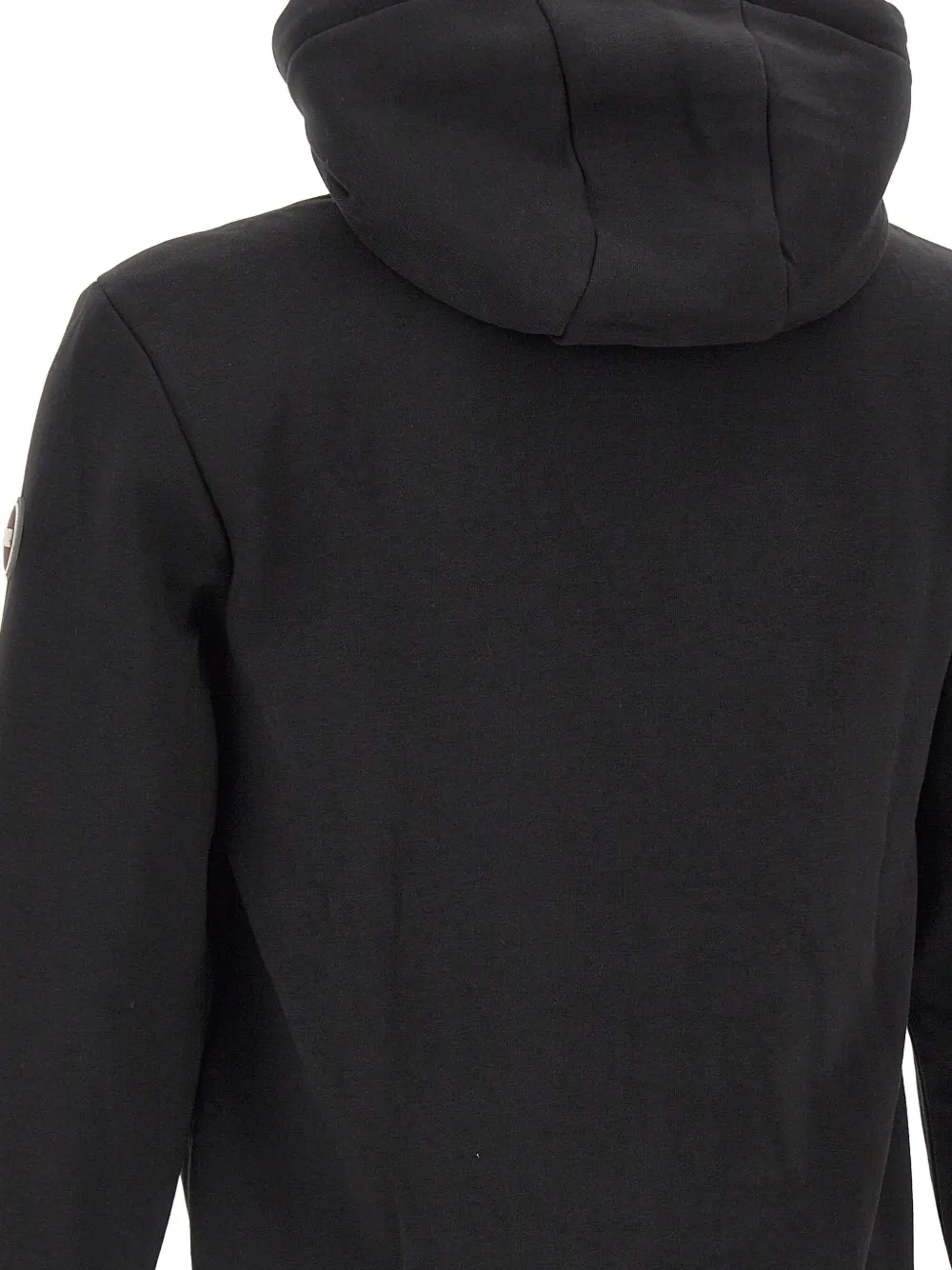 Colmar Hoodie met logopatch Zwart