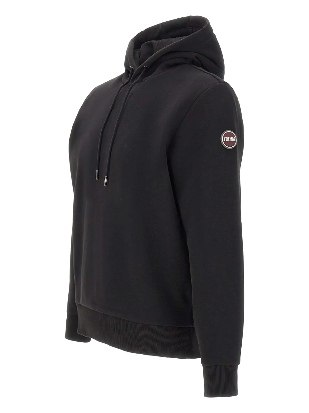 Colmar Hoodie met logopatch Zwart