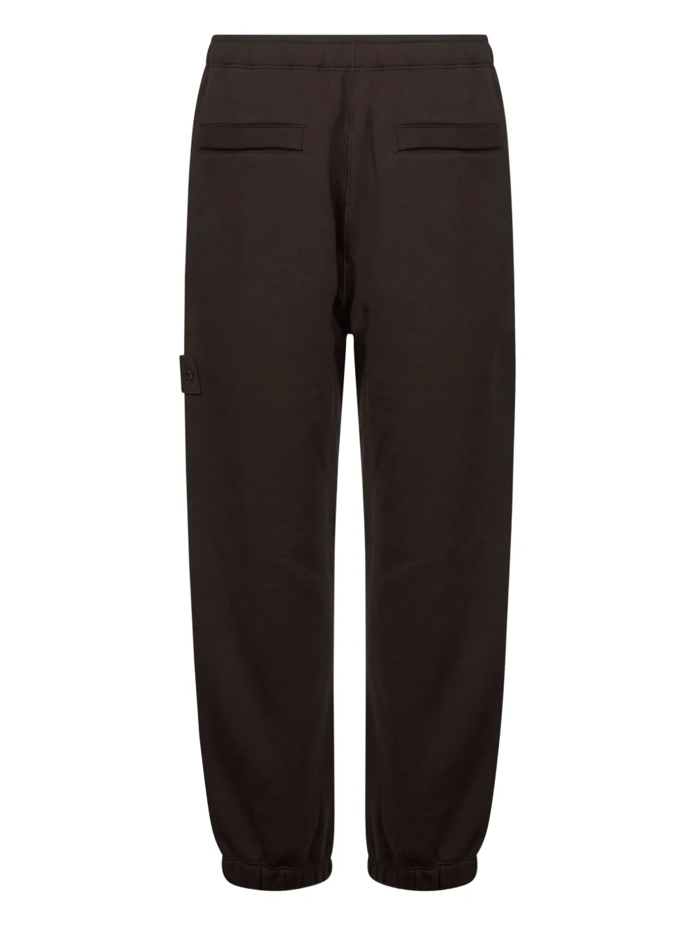 Stone Island Trainingsbroek met elastische enkels - Zwart