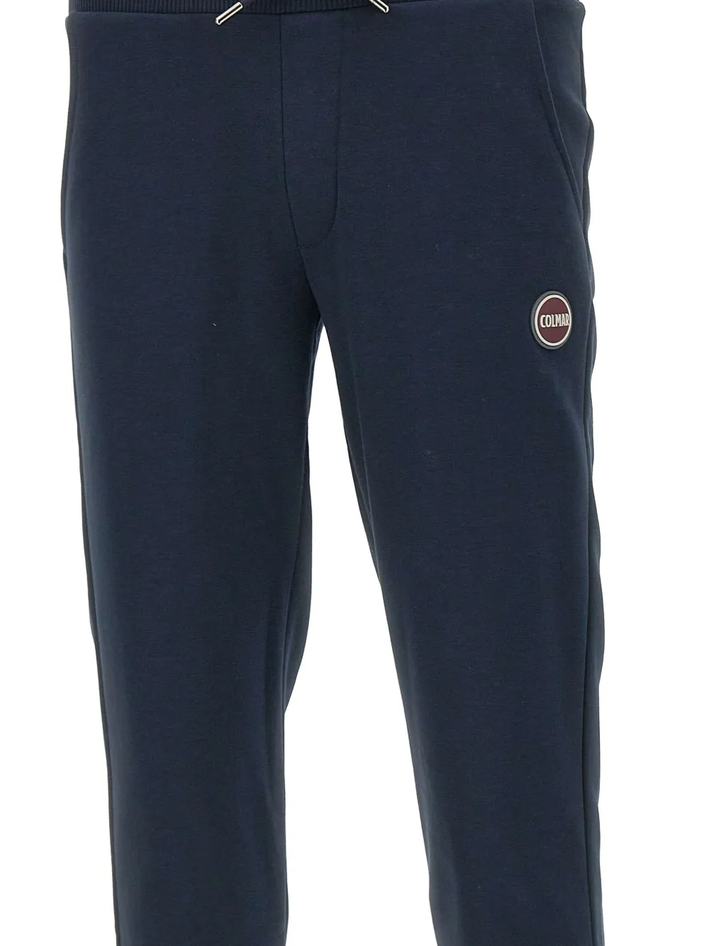 Colmar Logo-patch Cuffed Track Pants In Blue