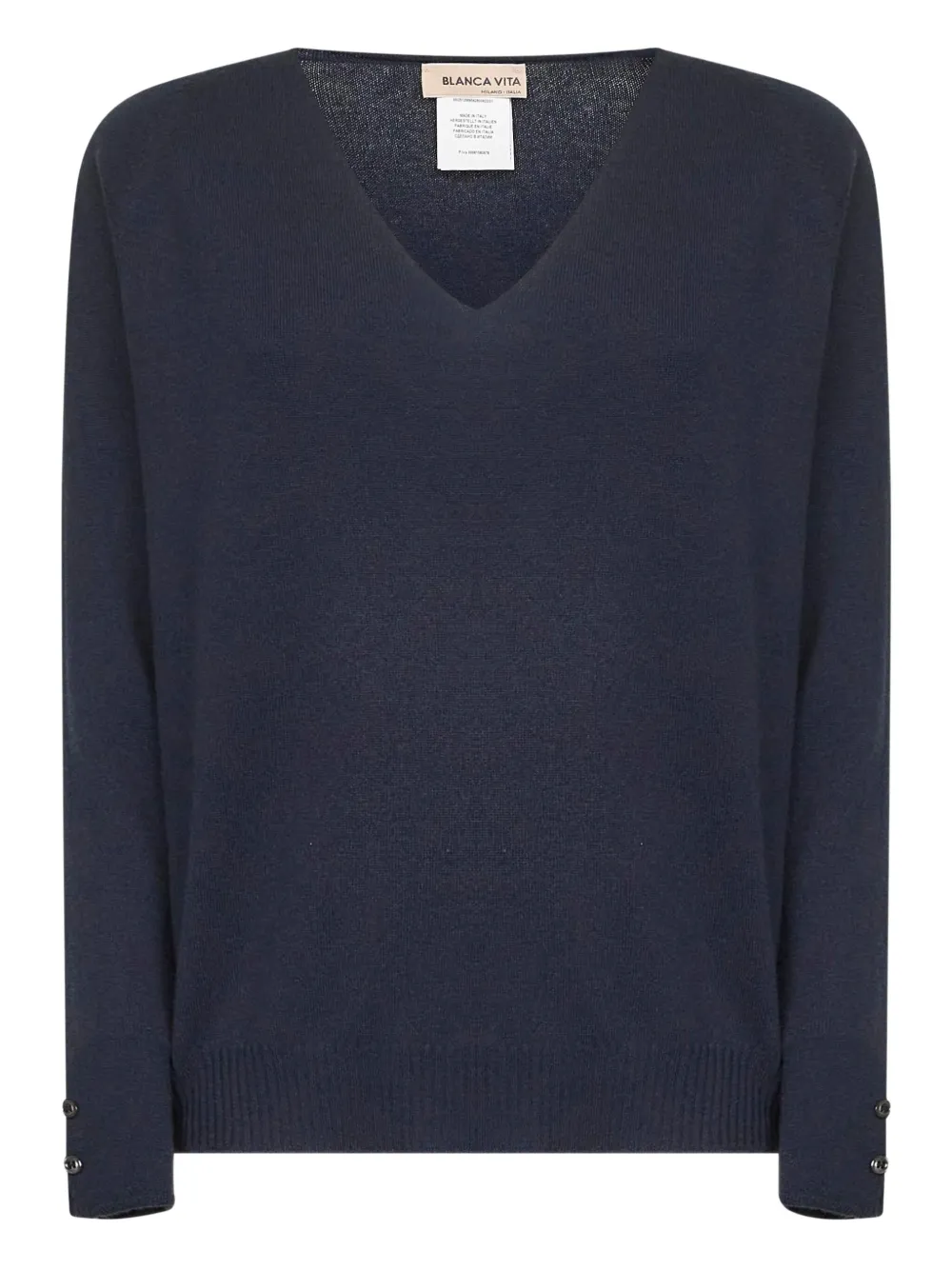 Blanca Vita pull à manches raglan | bleu | Image 1