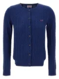 Sun68 cable-knit cardigan - Blue