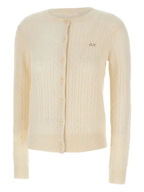 Sun68 cable-knit cardigan
