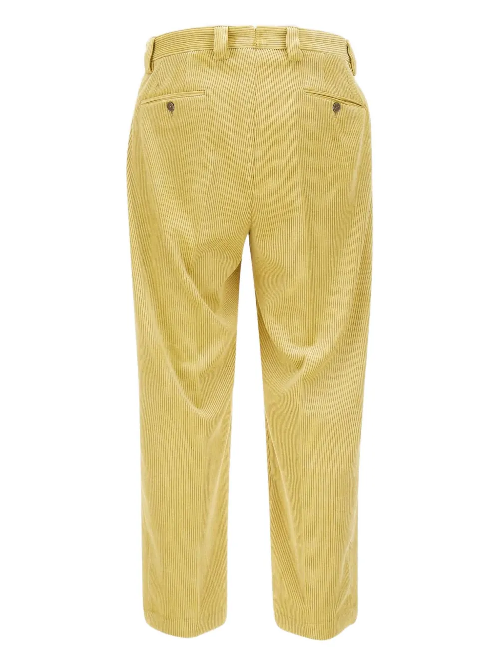 Briglia 1949 PortofinoS corduroy welt-pocket trousers - Geel