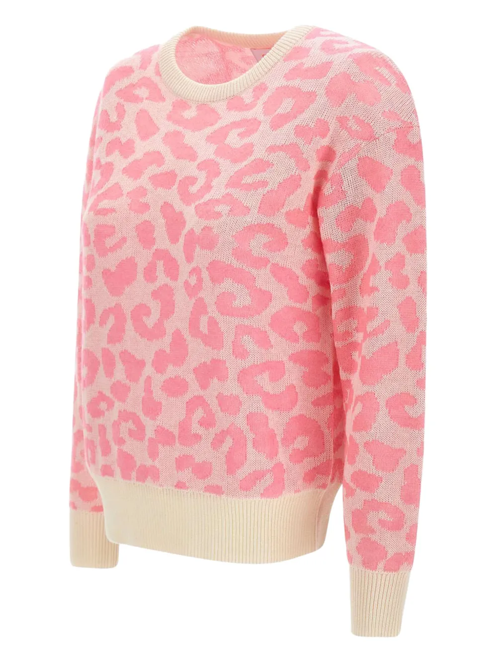 Sun 68 Crew-neck Sweater In Pink