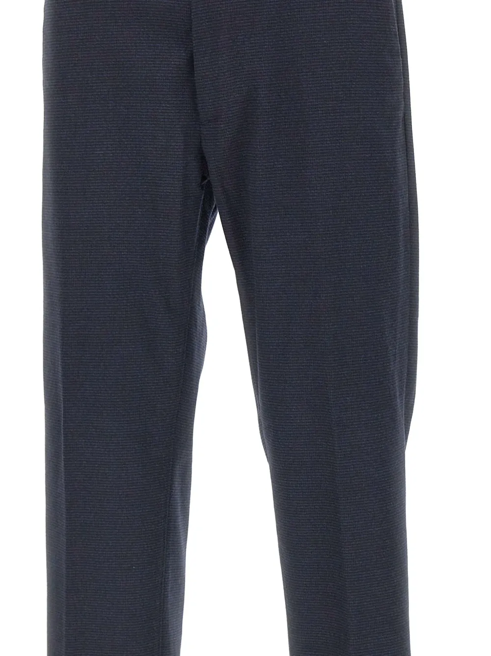 Re-hash Mucha Textured Cuffed Trousers In Black