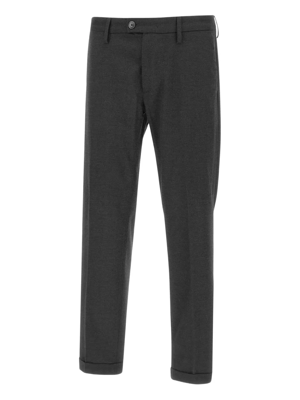 Re-Hash Mucha textured cuffed trousers | Grey | Image 1