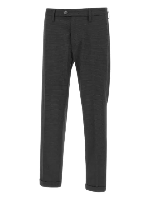 Re-Hash Mucha textured cuffed trousers