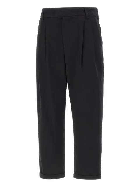 Sun68 pleated cropped trousers