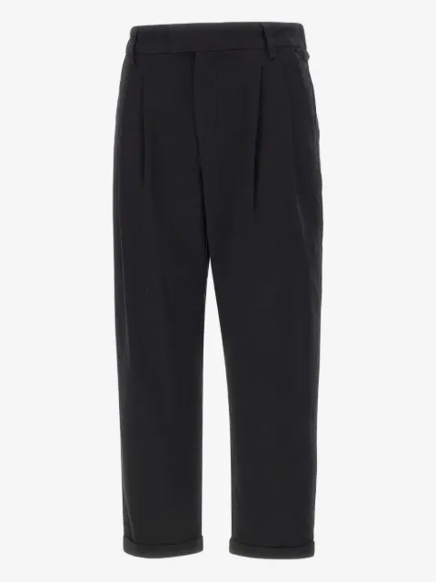 Sun68 pleated cropped trousers