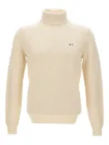 Sun68 waffle-knit turtleneck sweater - Neutrals