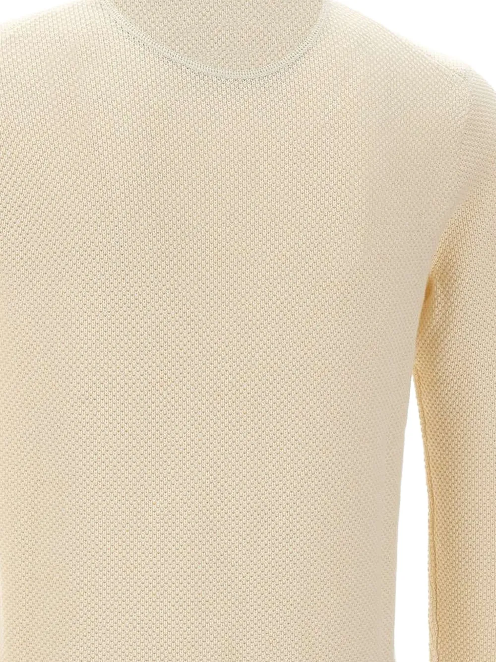 Sun68 Wafelgebreide coltrui Beige