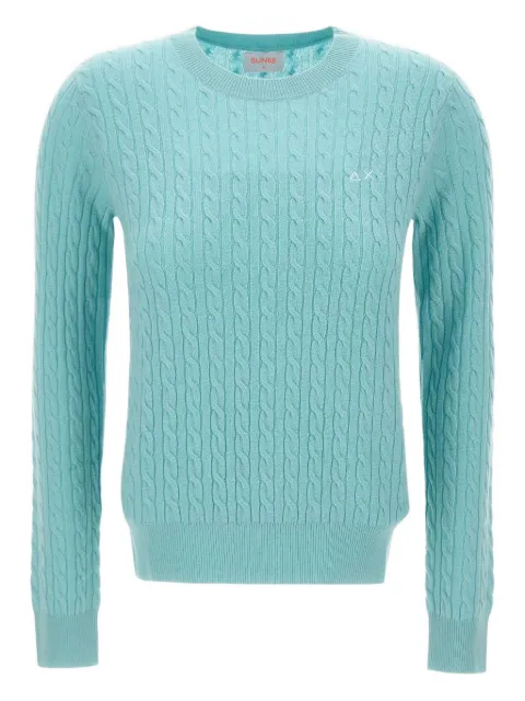 Sun68 cable-knit sweater