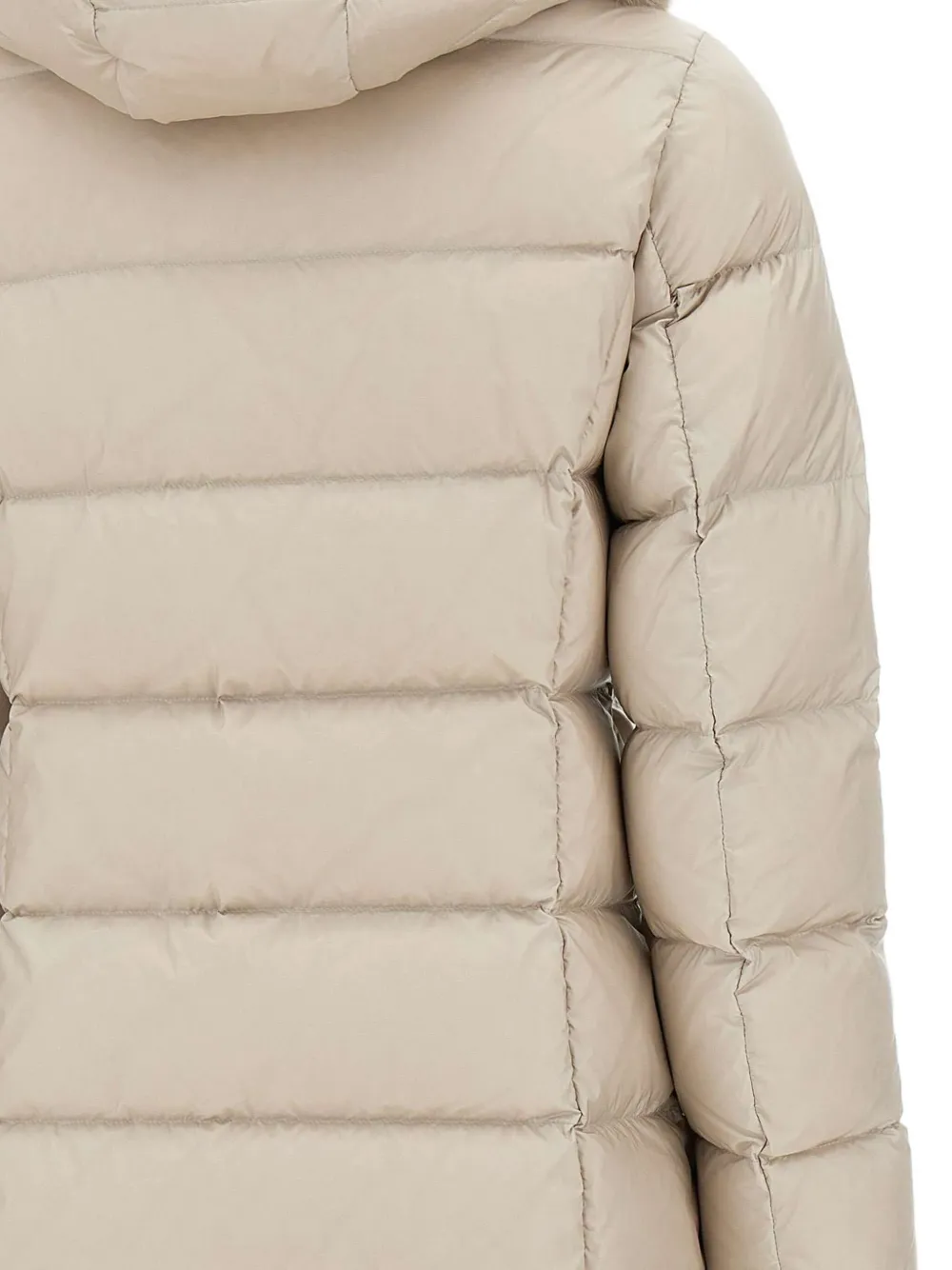 Colmar Gewatteerde jas met afwerking van imitatiebont Beige