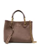 Emporio Armani double-handle chain-strap tote bag - Neutrals