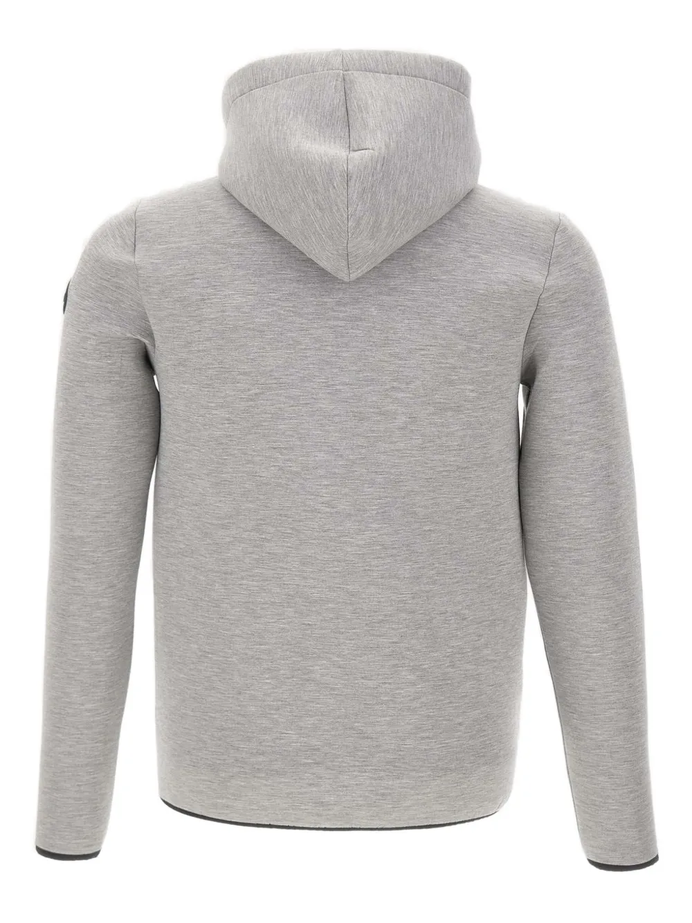 Colmar Scuba Zip-front Hoodie In Gray