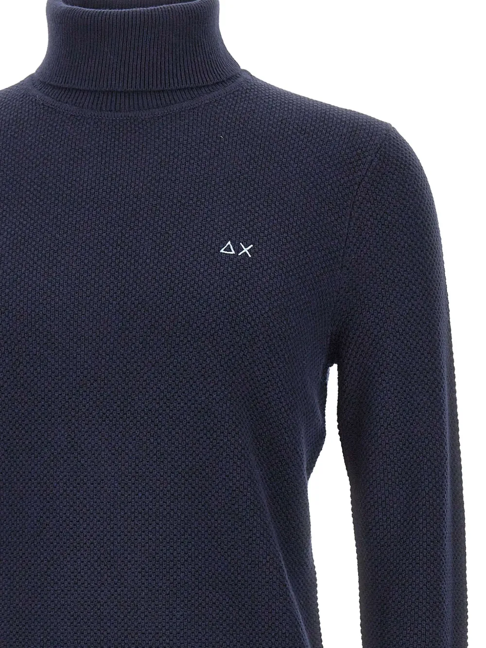 Sun68 Coltrui met textuur Blauw