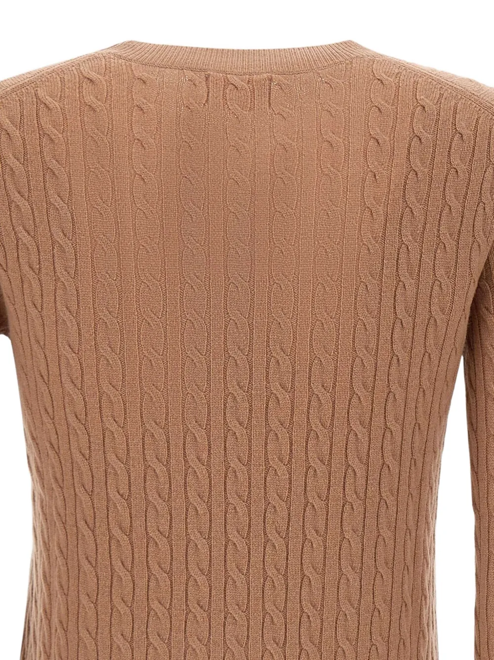 Sun 68 Cable-knit Sweater In Brown