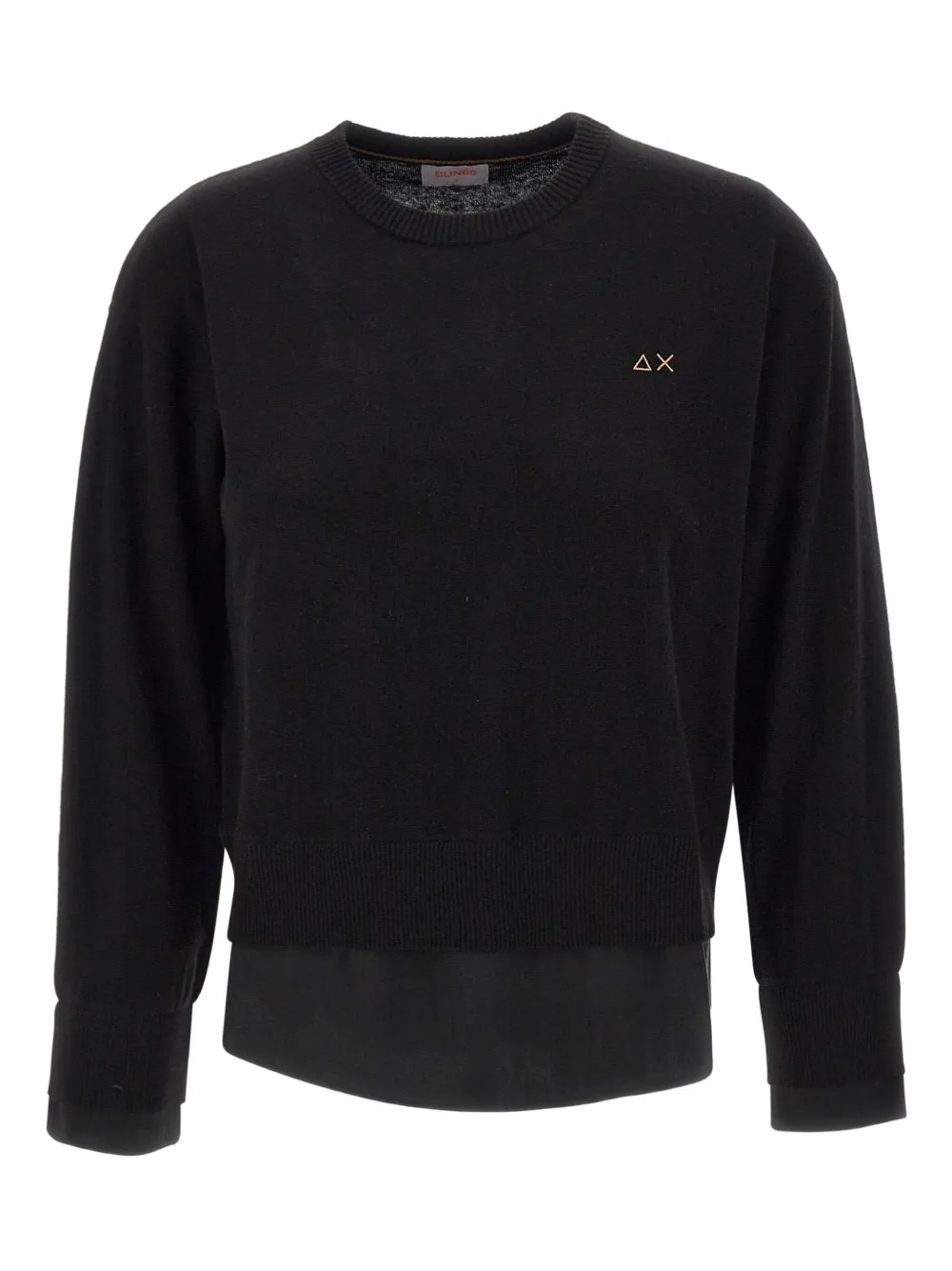Sun68 logo sweater | Black | Image 1