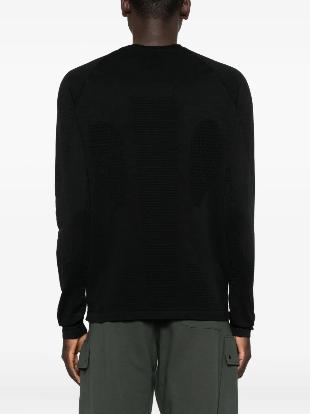 Roa Logo Long-sleeve Top In Black