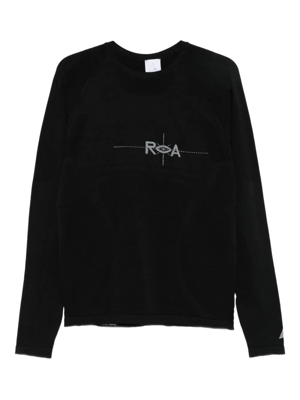 ROA logo long-sleeve top | Black | Image 1