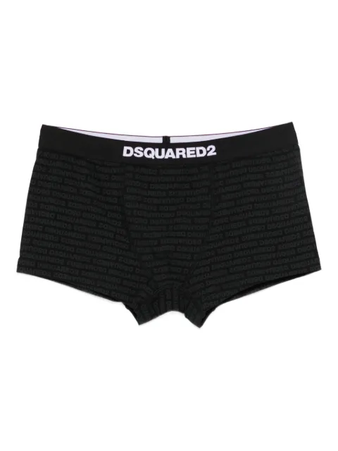 DSQUARED2 traje de baño con logo estampado