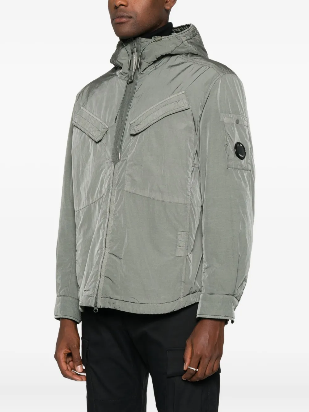 C.P. Company Jack met capuchon Groen