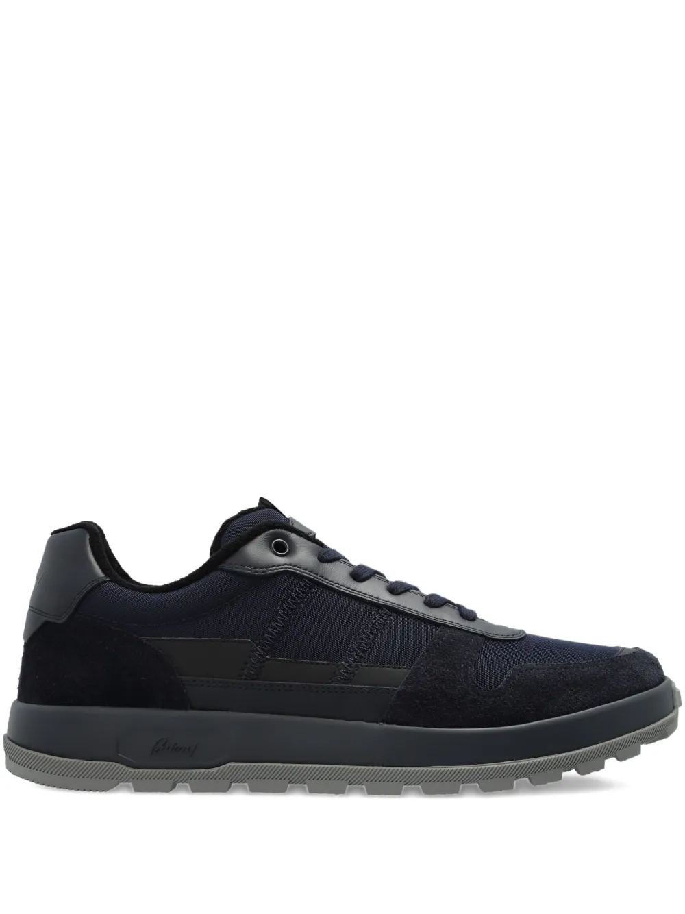 Brioni Crossing lace-up sneakers | Black | Image 1