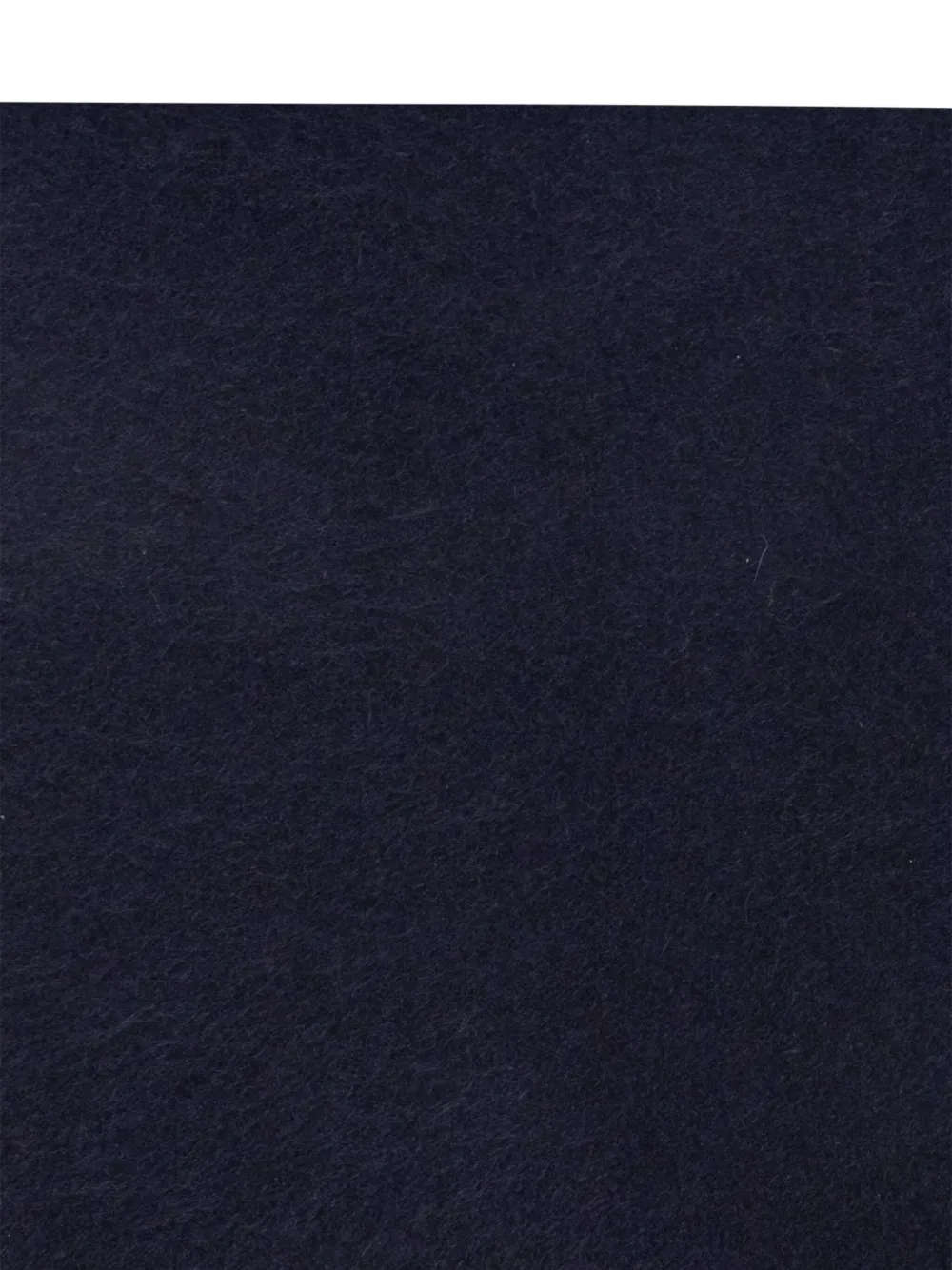 Brioni embroidered-fringe scarf - Blauw