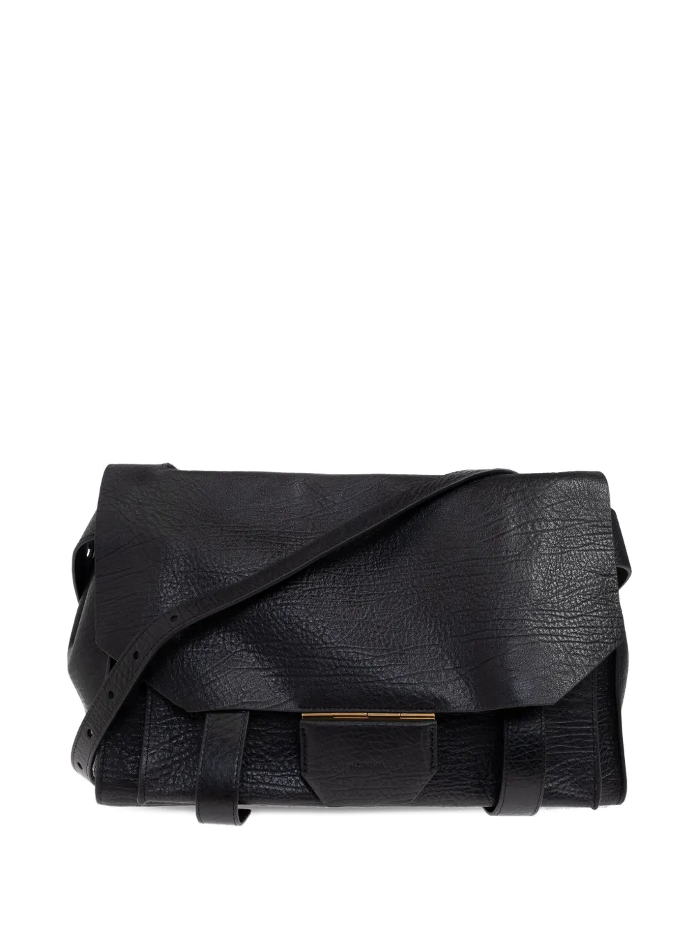 AllSaints Ursa leather shoulder bag | Black | Image 1