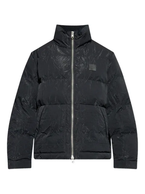 AllSaints crinkled puffer jacket