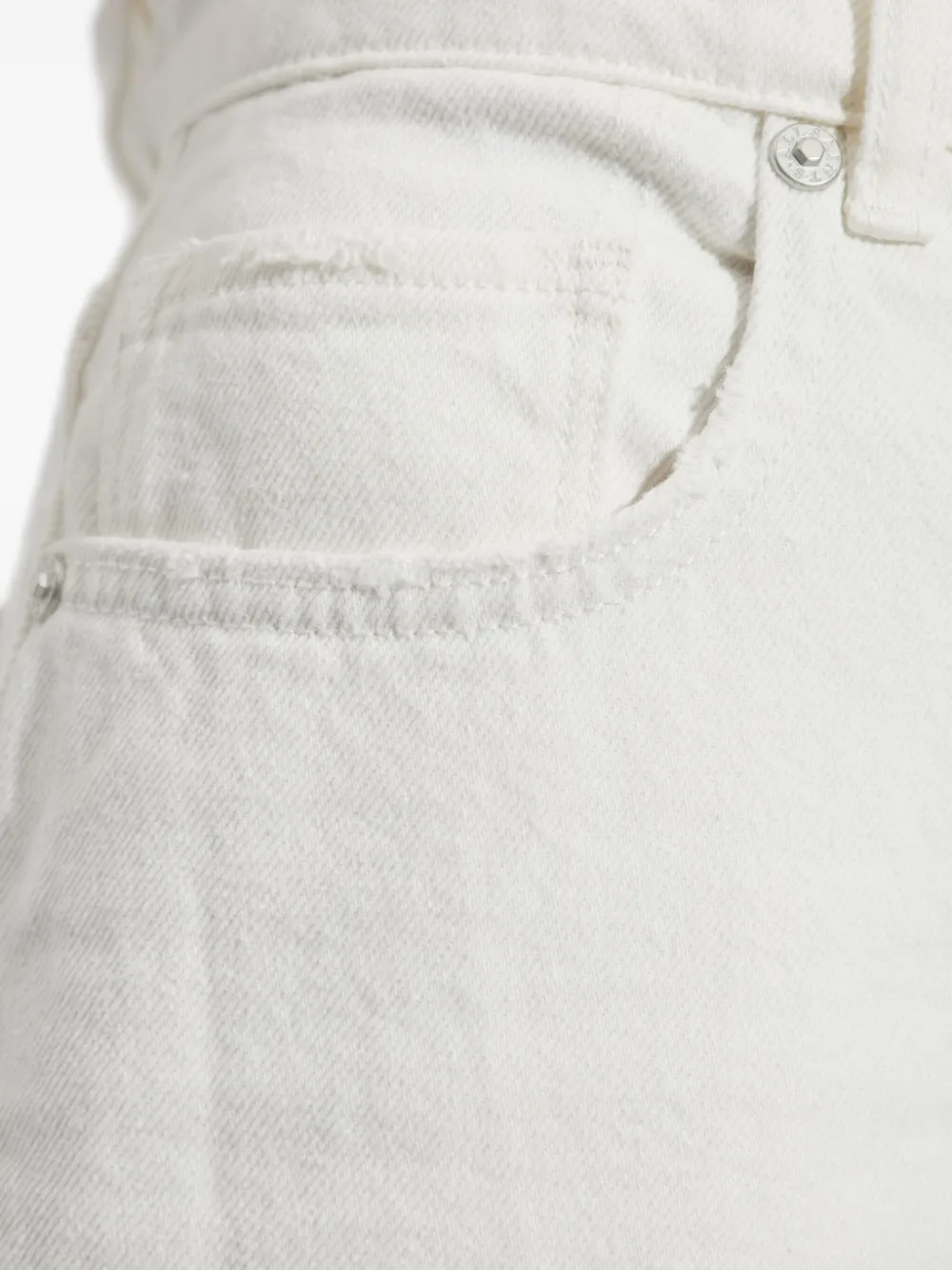 AllSaints Haldan jeans met vijf zakken Wit