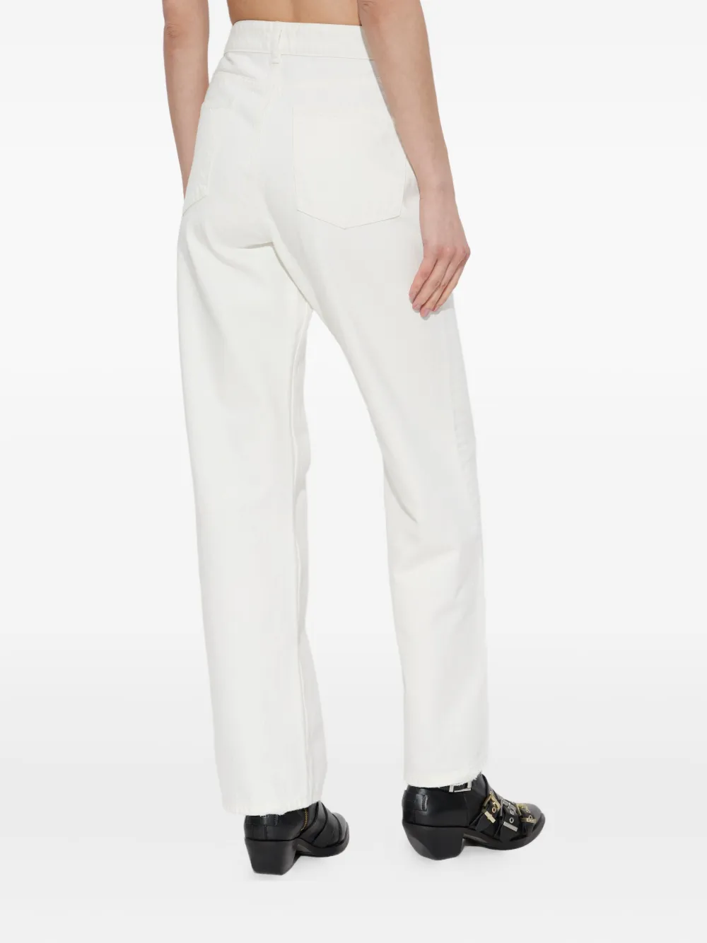 AllSaints Haldan jeans met vijf zakken Wit