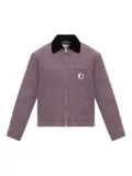 Carhartt WIP corduroy-collar jacket - Purple