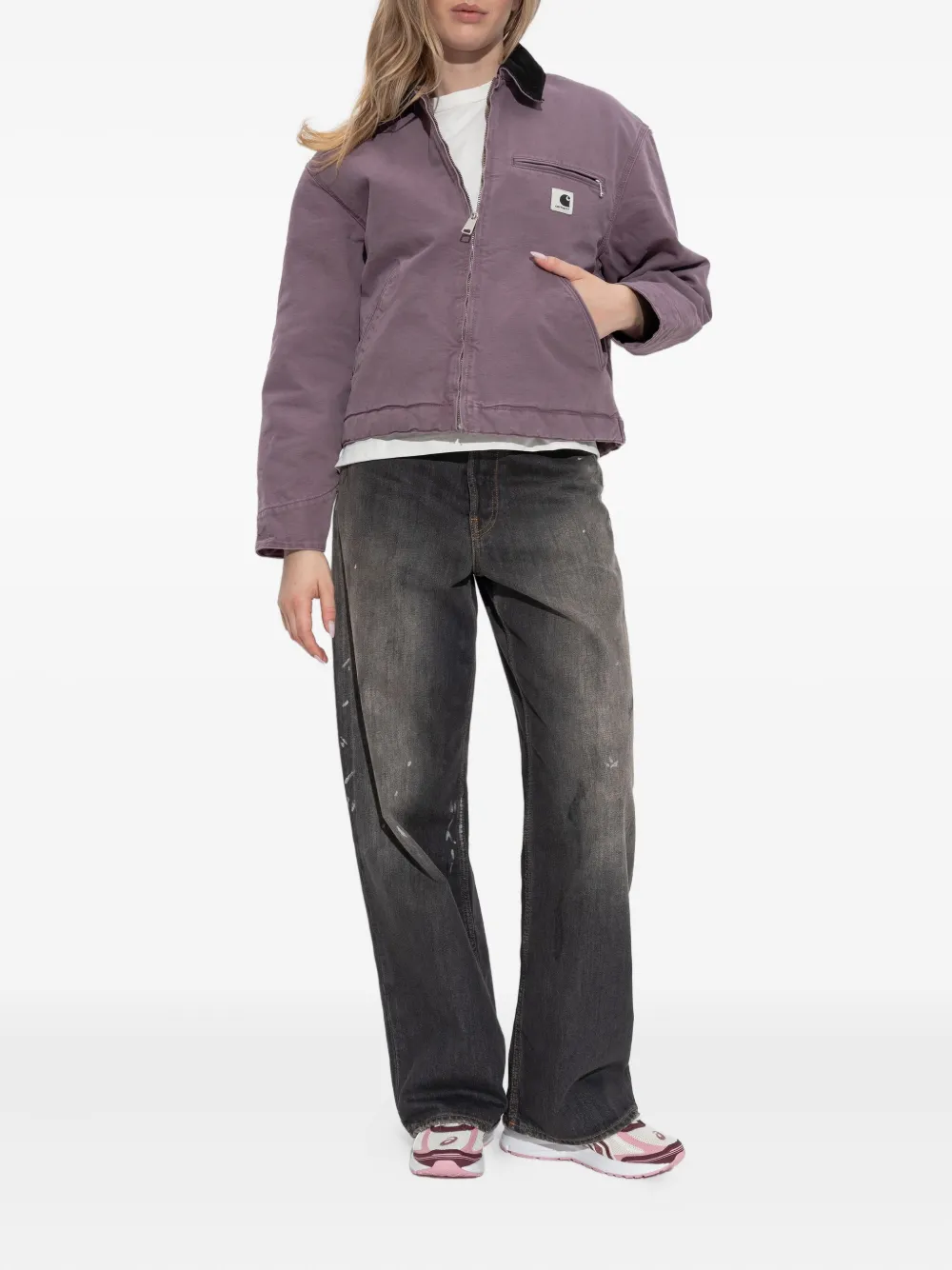 Carhartt WIP corduroy-collar jacket | Cropped Jackets | Image 2