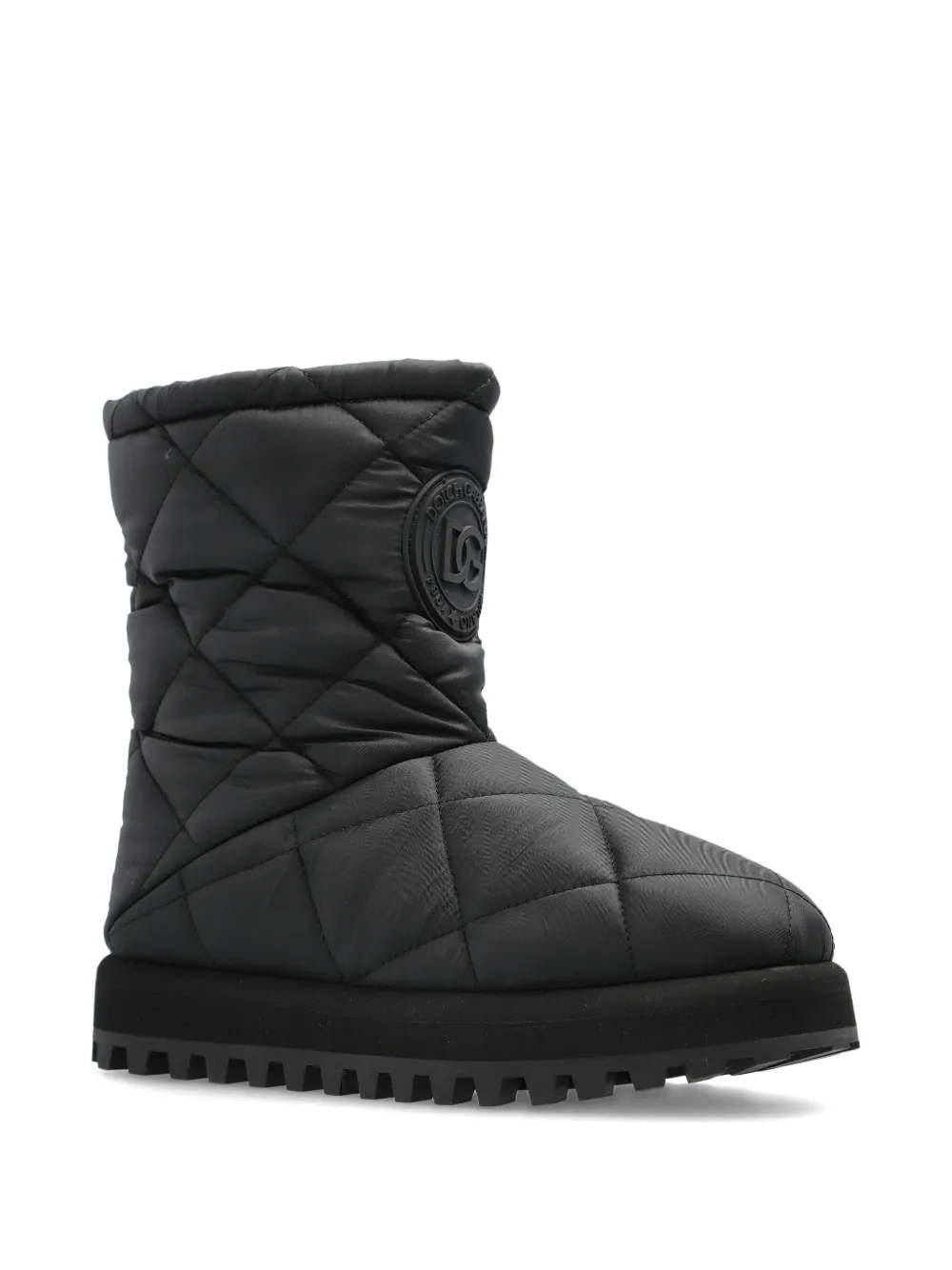 Dolce & Gabbana quilted-effect logo-detail boots | Ankle Boots | Image 2