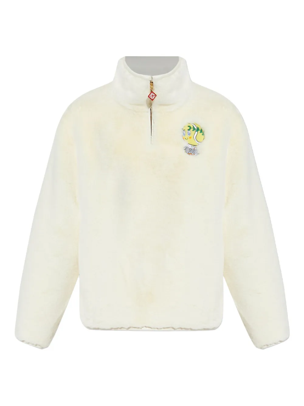 Casablanca half-zip sweatshirt | White | Image 1