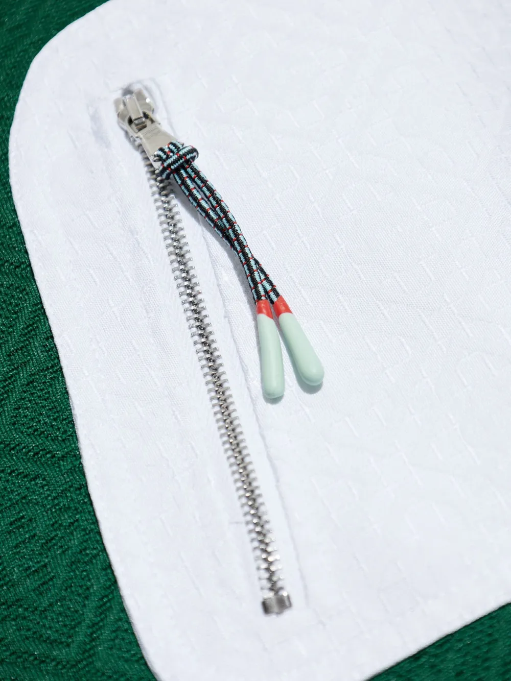 Casablanca Sweatei met rits Groen