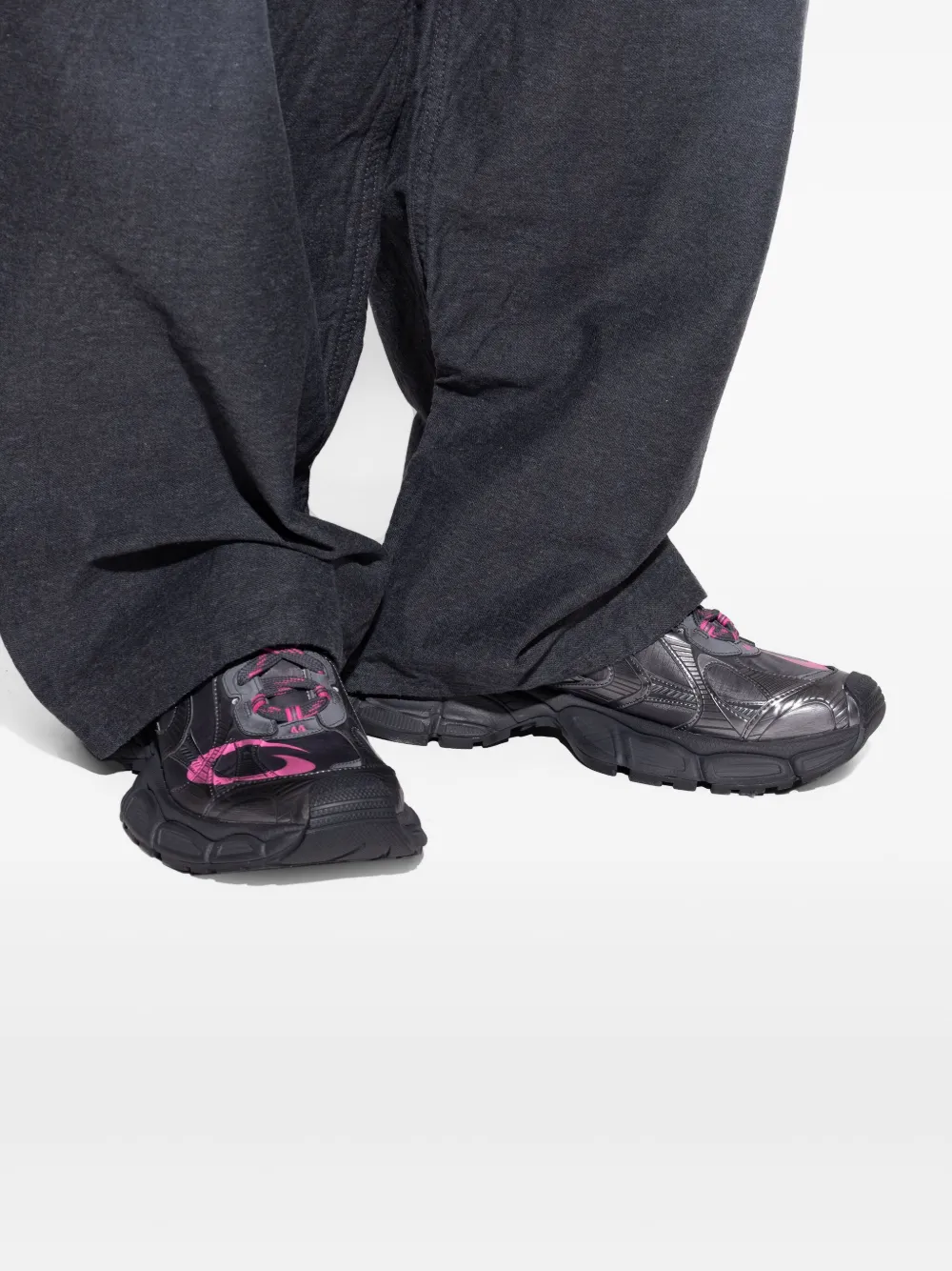 Balenciaga Sneakers met vlakken Zwart