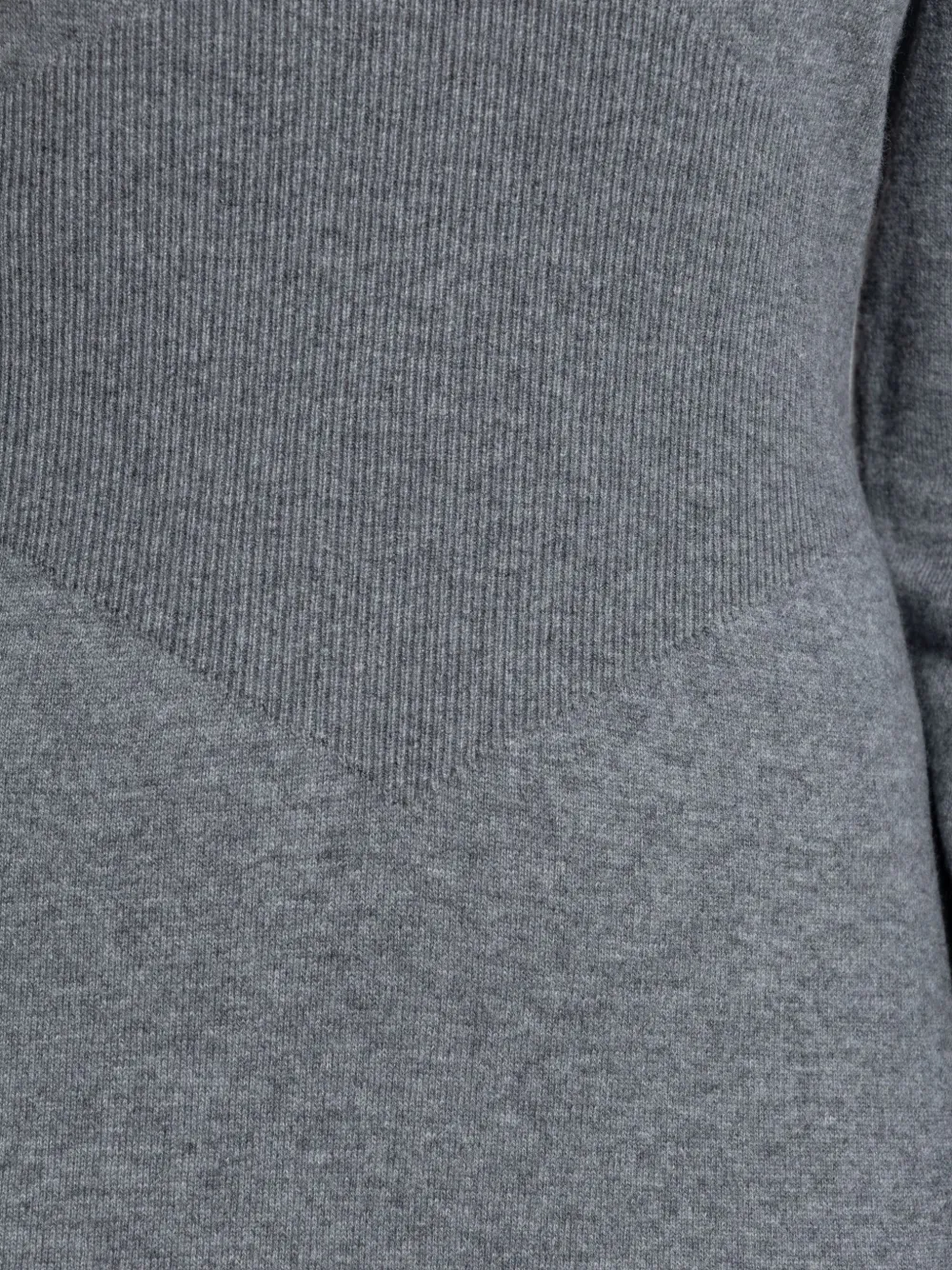 Givenchy Womens Medium Grey Side-slit Long-sleeve Cashmere Midi Jumper Dress Xs In Multi